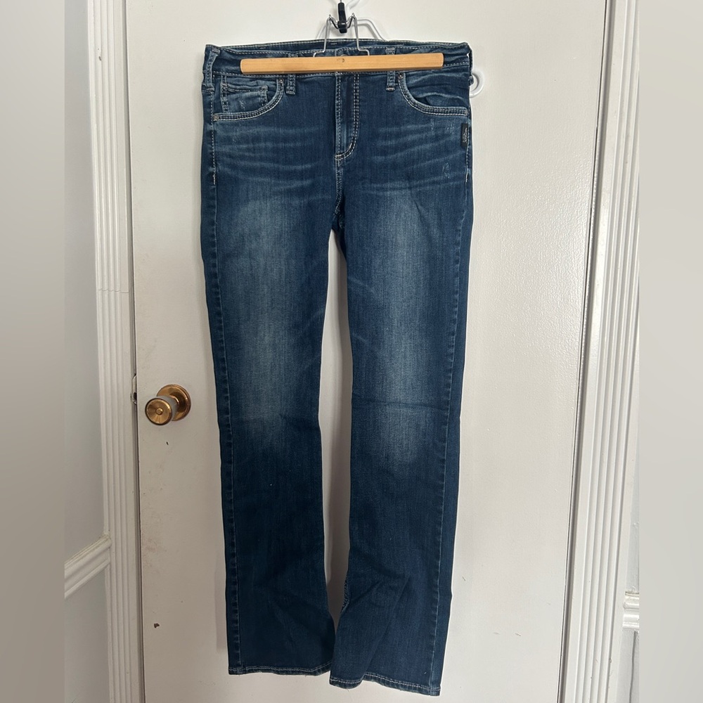 Silver Jeans Women's Boot Cut Jeans - Medium Blue Wash